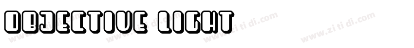 Objective Light字体转换